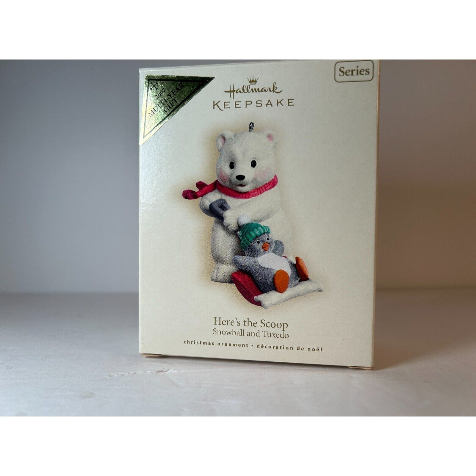 Hallmark Keepsake Christmas Ornament lot of 2 Ornament Club