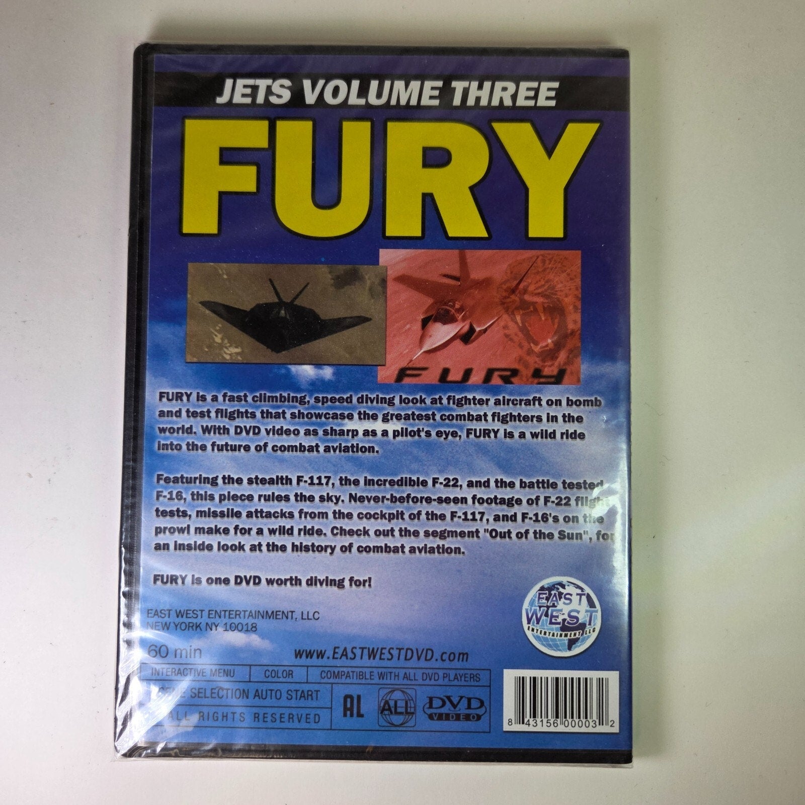 Jets Volume Three Fury Altitude & Attitude DVD NEW Sealed
