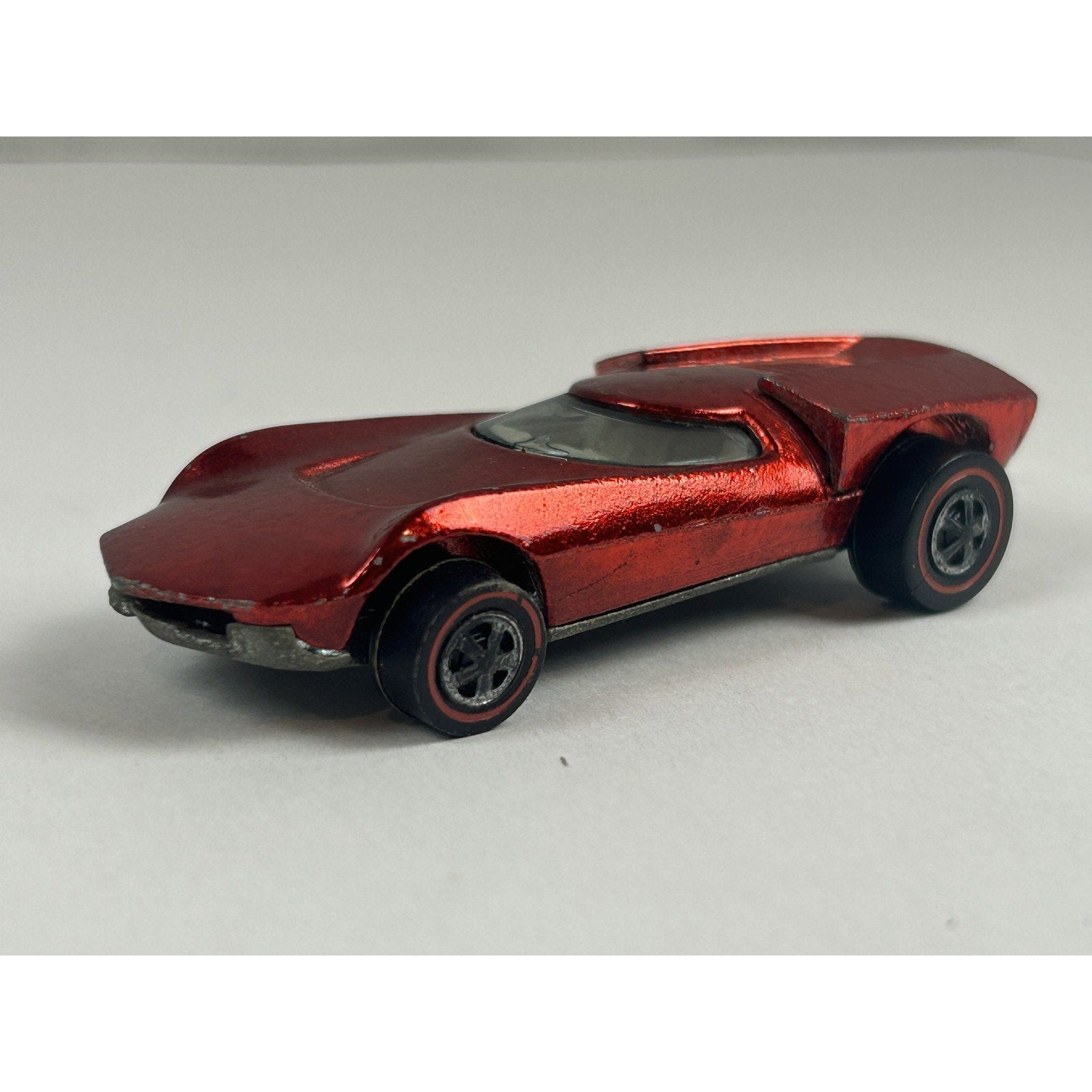 Vintage Hot Wheels Redline Turbofire Diecast Car 1969 USA Spectraflame Red