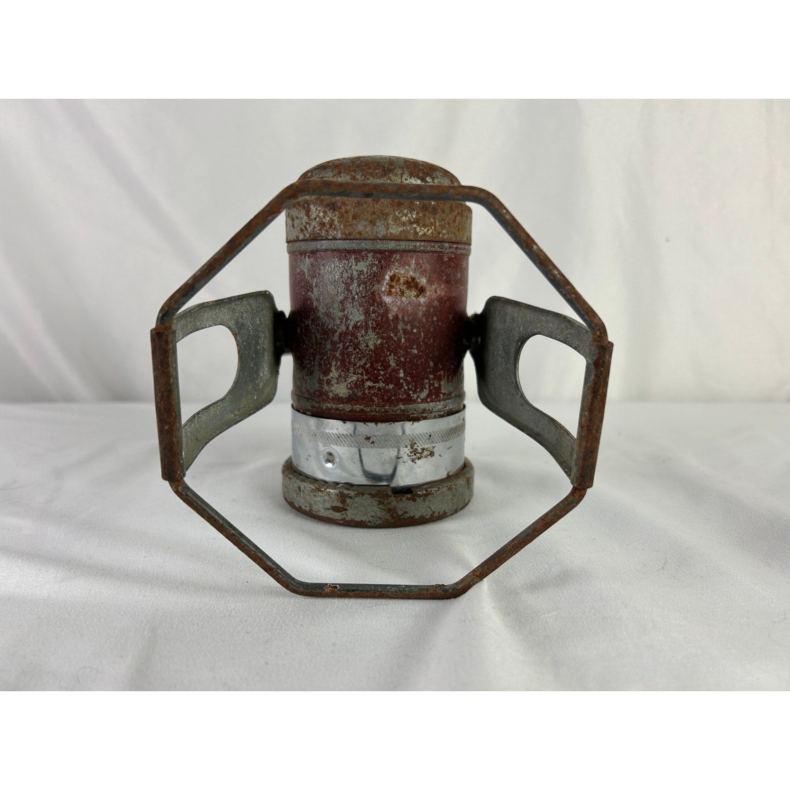 Empire Metal Ware Railroad Lantern Vintage 6V Battery Work Light