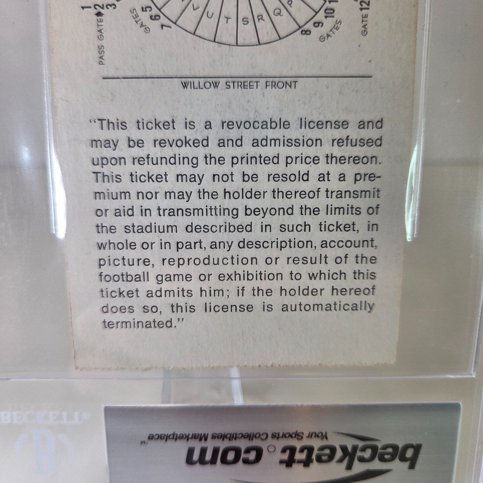1970 Super Bowl IV Ticket Stub Chiefs vs Vikings Beckett 7 POP 1 Red $15