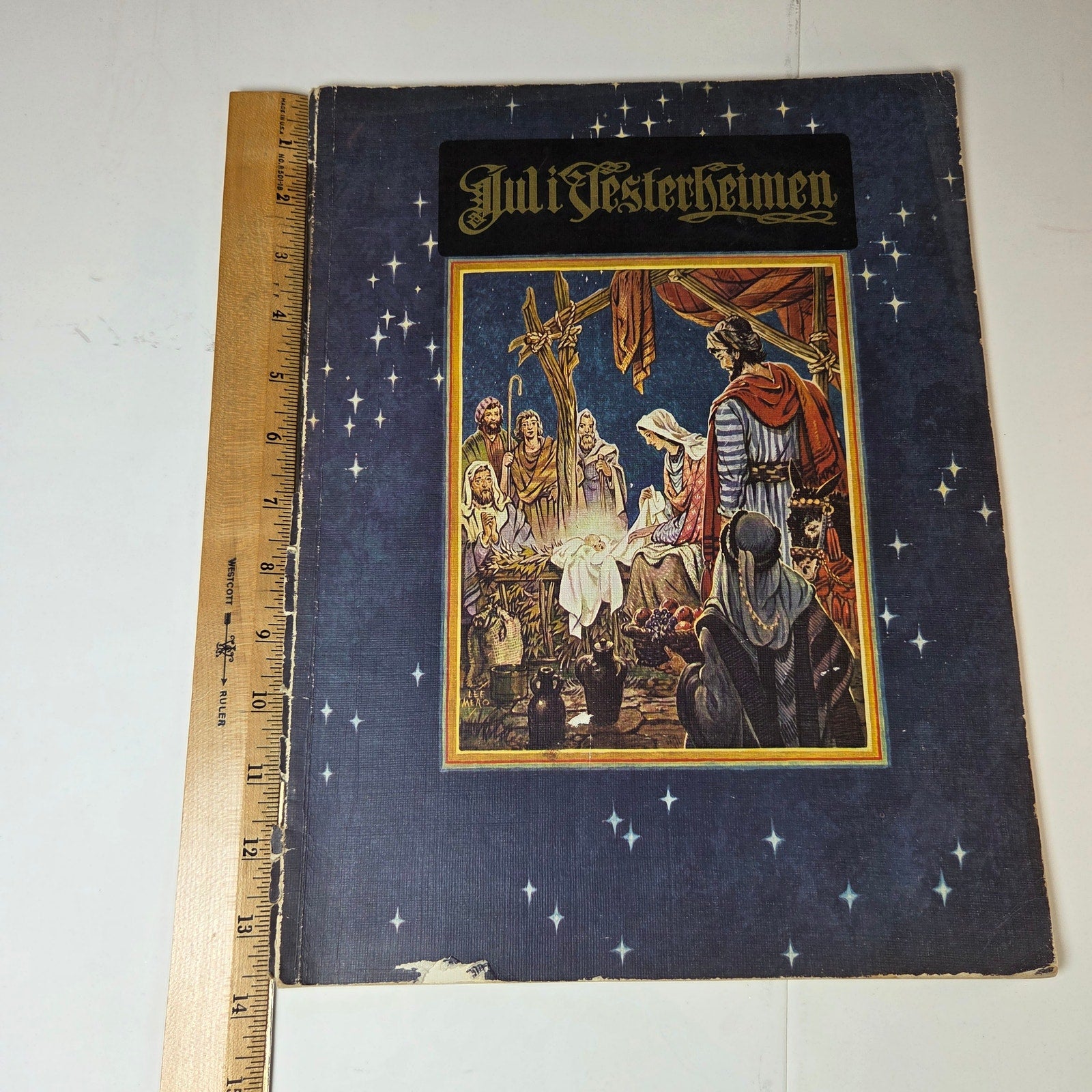 Christmas Annual Jul i Vesterheimen 1951 Norwegian Augsburg Publishing Vintage