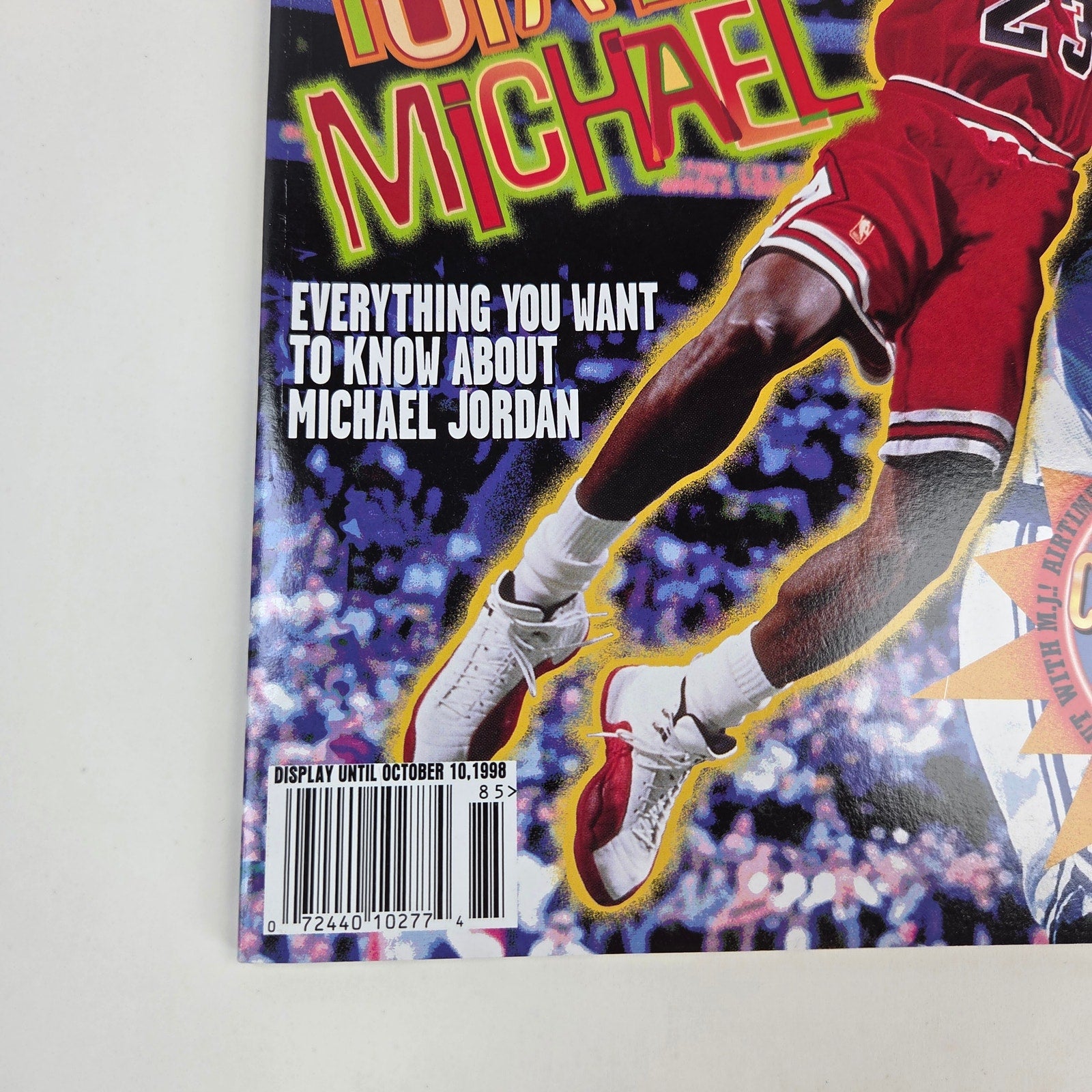 Sports Illustrated For Kids EXTRA 1998 Michael Jordan Complete Cards Poster