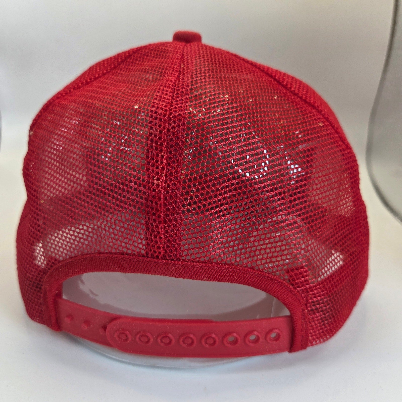 Vintage MEC Aerial Work Platforms K-Products Mesh Trucker Snapback Hat USA