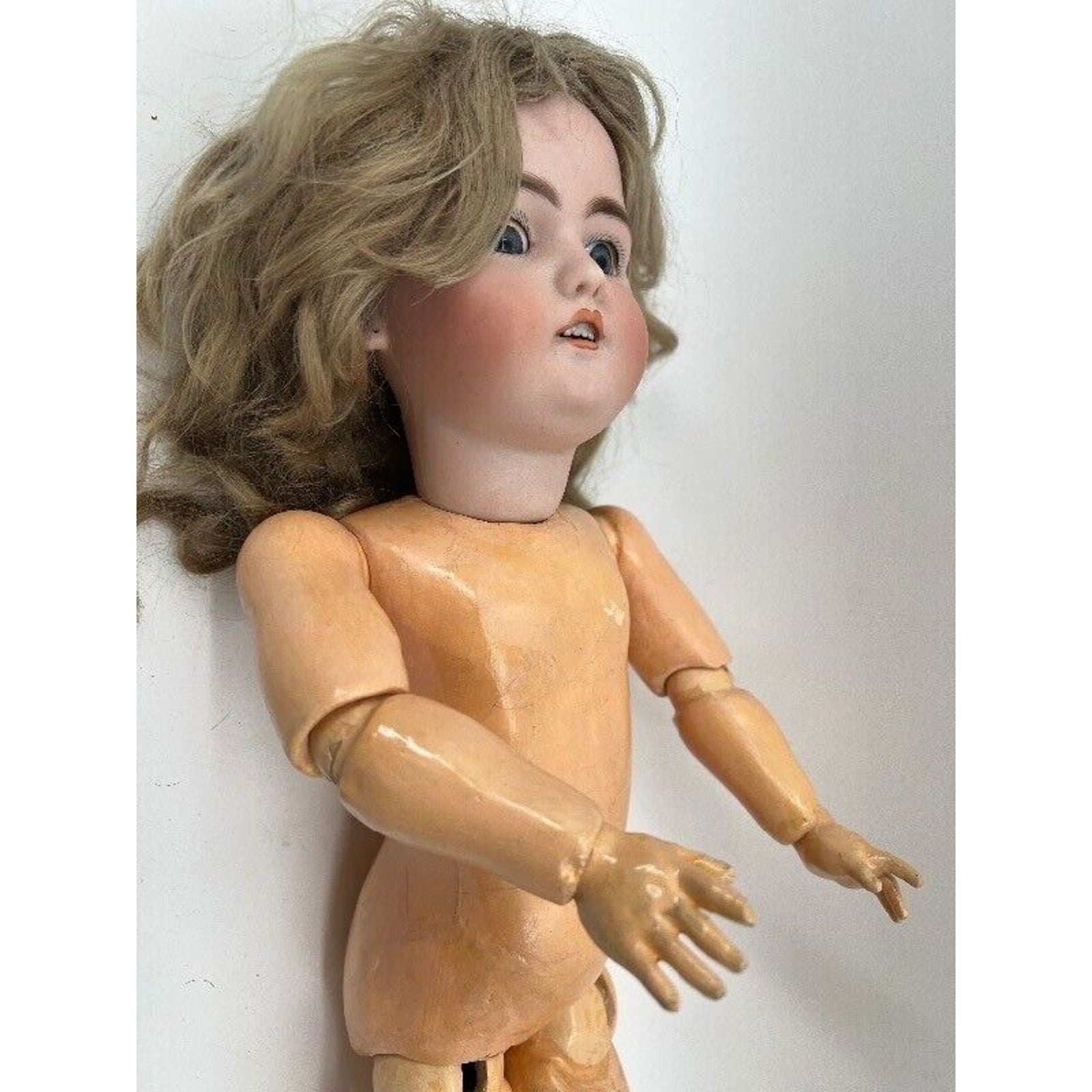 Antique Simon & Halbig DEP 1079 Bisque Doll 20" German Composition Body