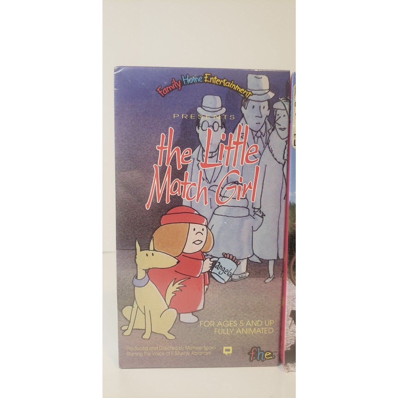 Cartoon VHS New Sealed Lot of 3 Runaway Ralph, Grimace, Little Match Girl