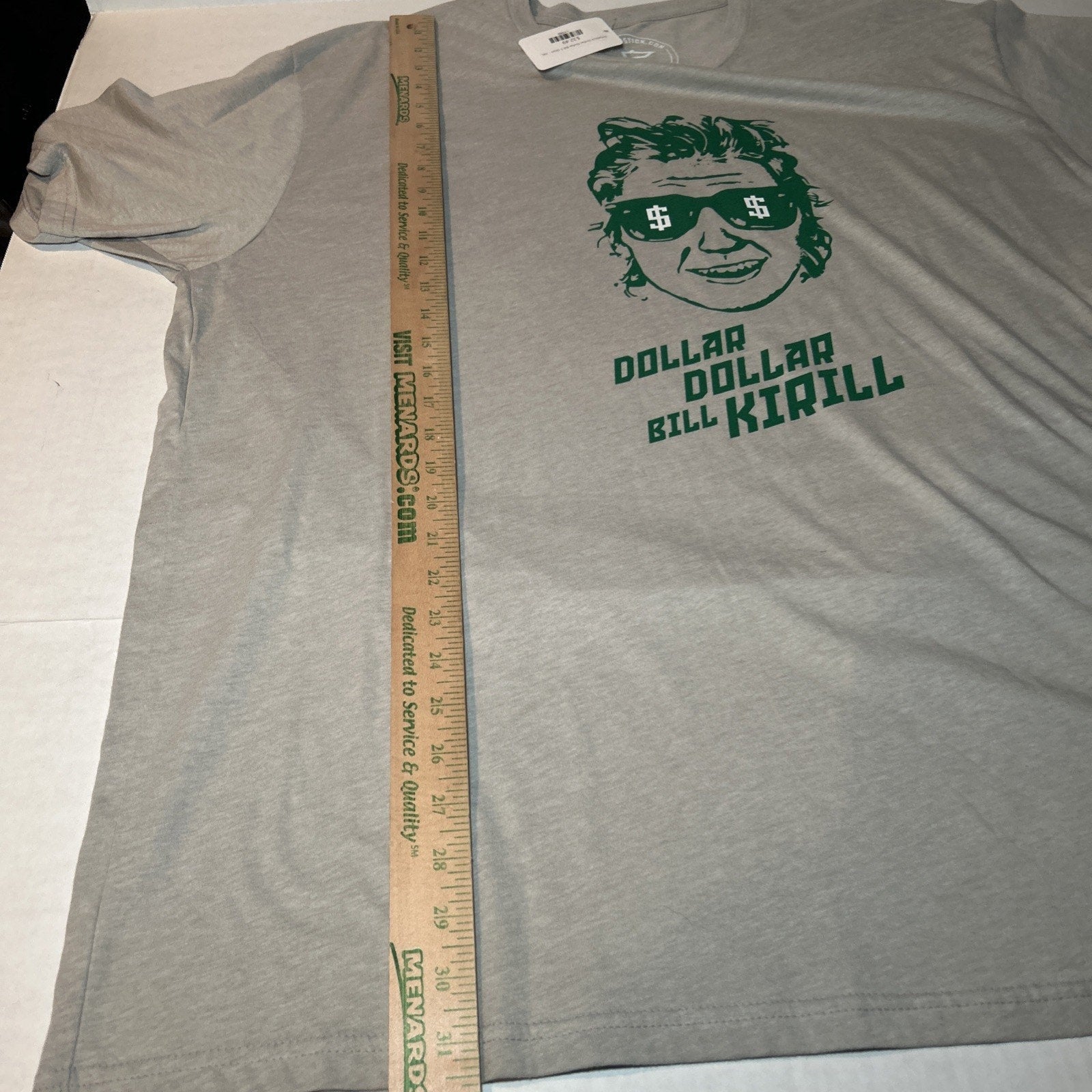 Minnesota Wild "Dollar Dollar Bill Kirill" #97 Kaprizov 3XL T-Shirts Sotastick