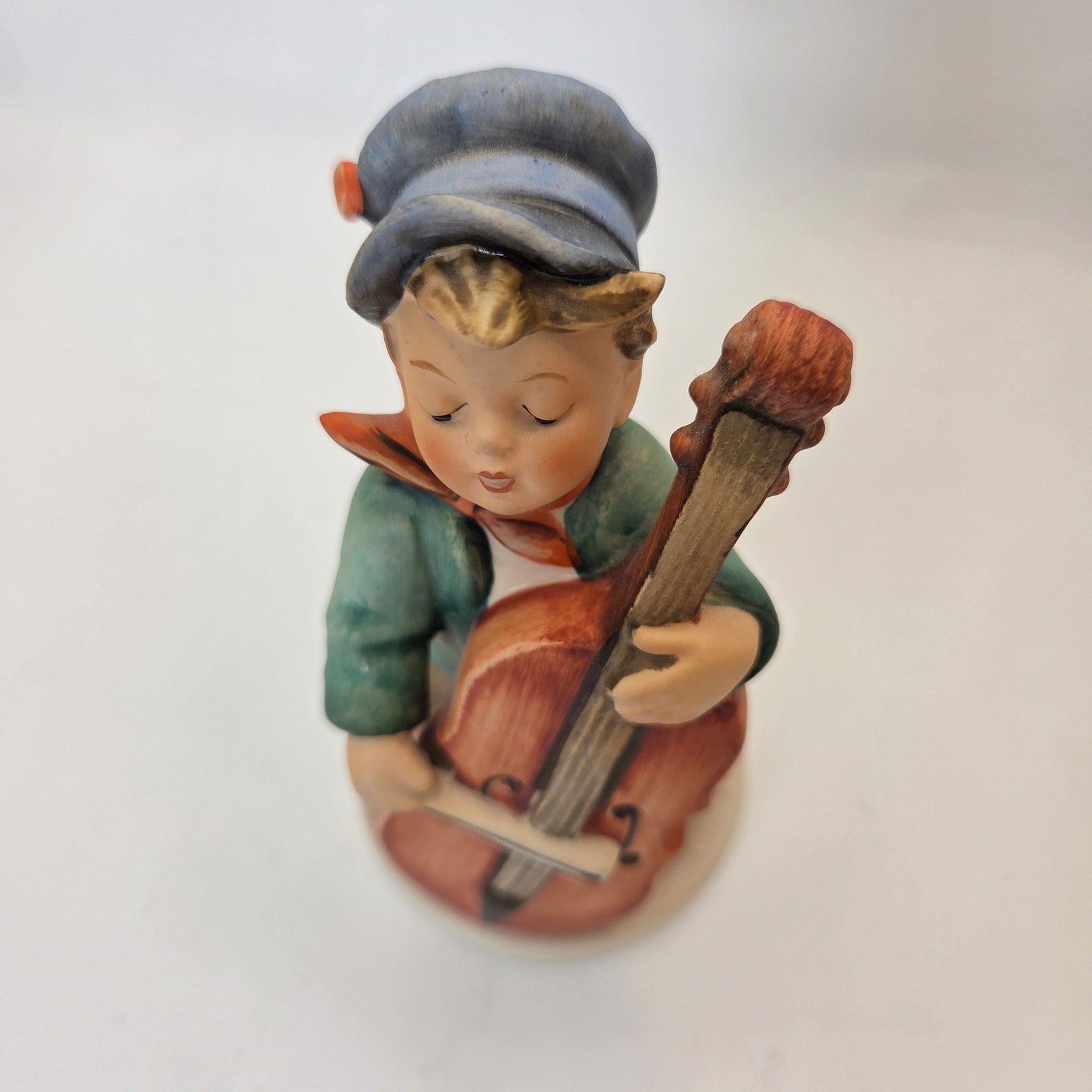 Goebel Hummel Sweet Music Figurine #186 Boy With Cello West Germany 1981 Vintage