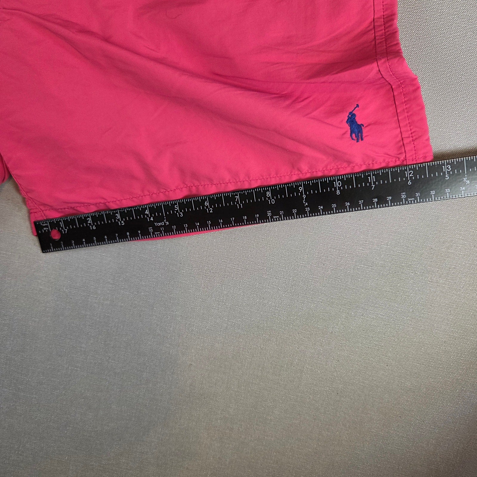 Polo Ralph Lauren Pink Swim Trunks Men’s L Nylon Mesh Lining Taiwan