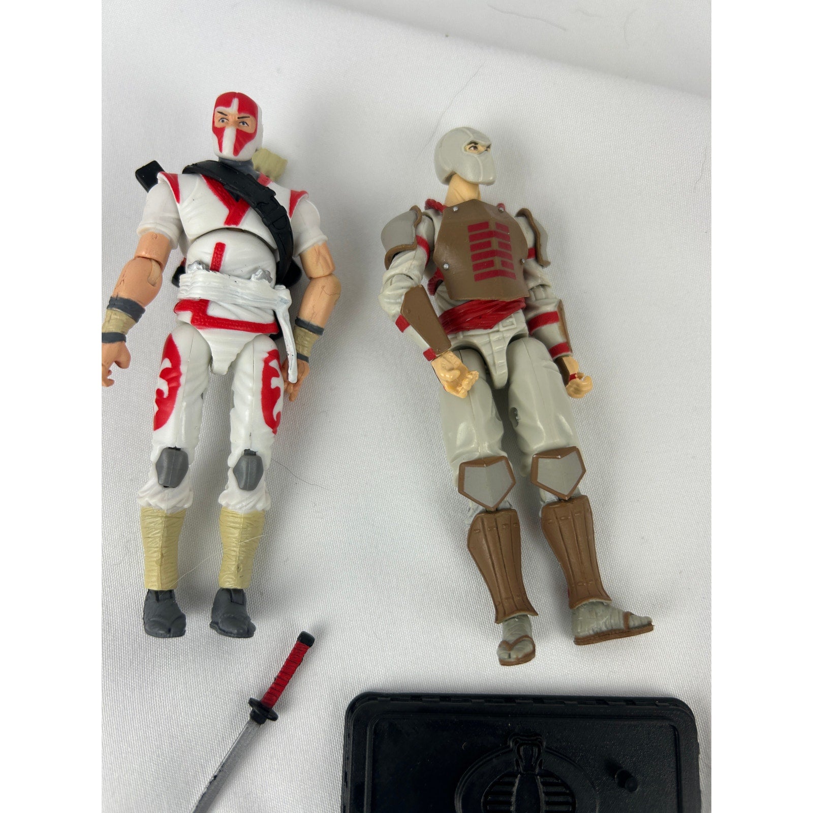 G.I. Joe 25th Anniversary Snake Eyes and Storm Shadow Figure Lot