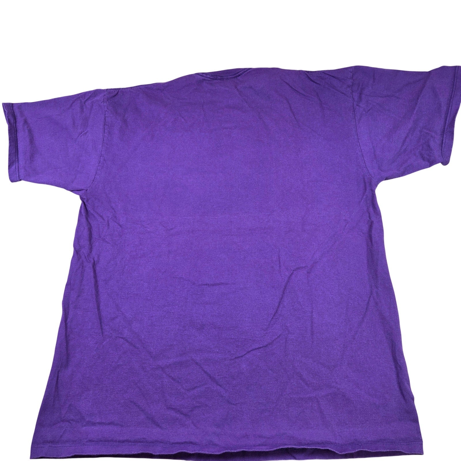Vintage Walt Disney World Goofy Purple USA Made Mickey Inc T Shirt XL 90s