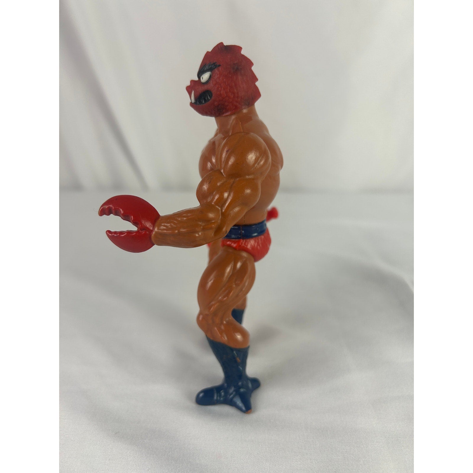 Vintage 1984 MOTU Clawful Masters of the Universe Mattel Hong Kong Figure