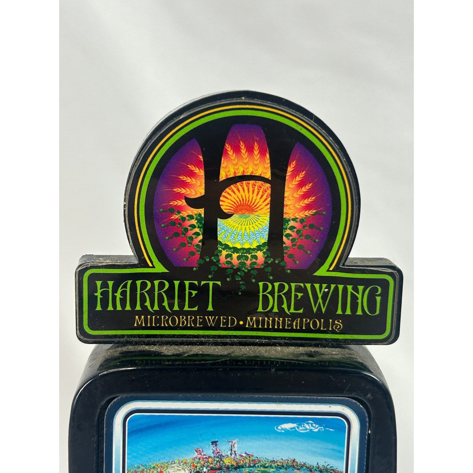 Harriet Brewing West Side Belgian IPA Beer Tap Handle Minneapolis Minnesota
