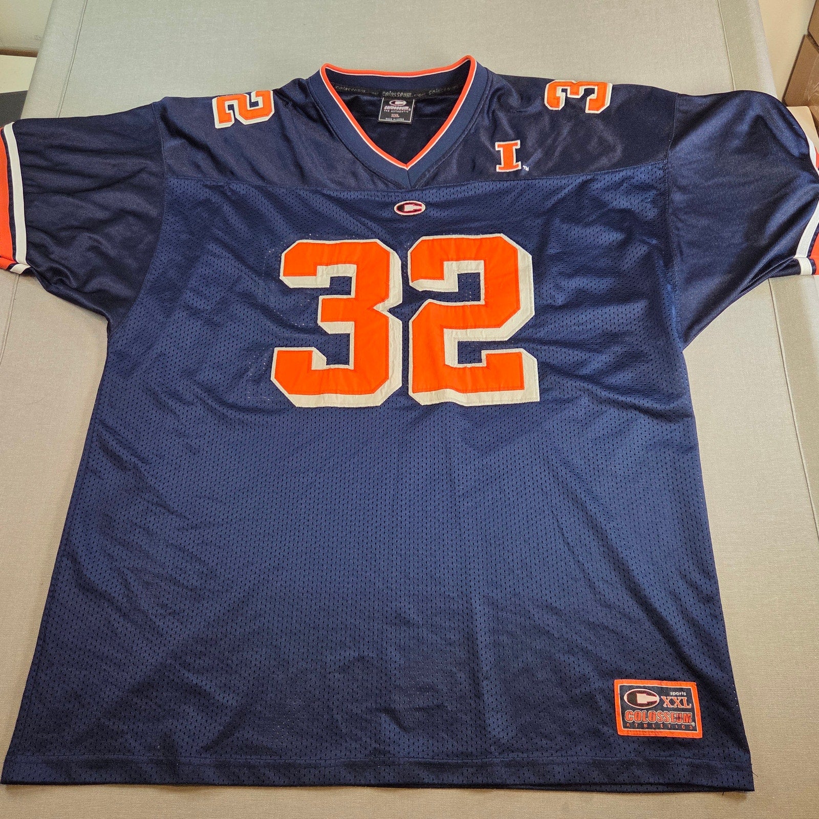 Colosseum Fighting Illini Jersey #32 XXL Vintage Chief Illiniwek Korea