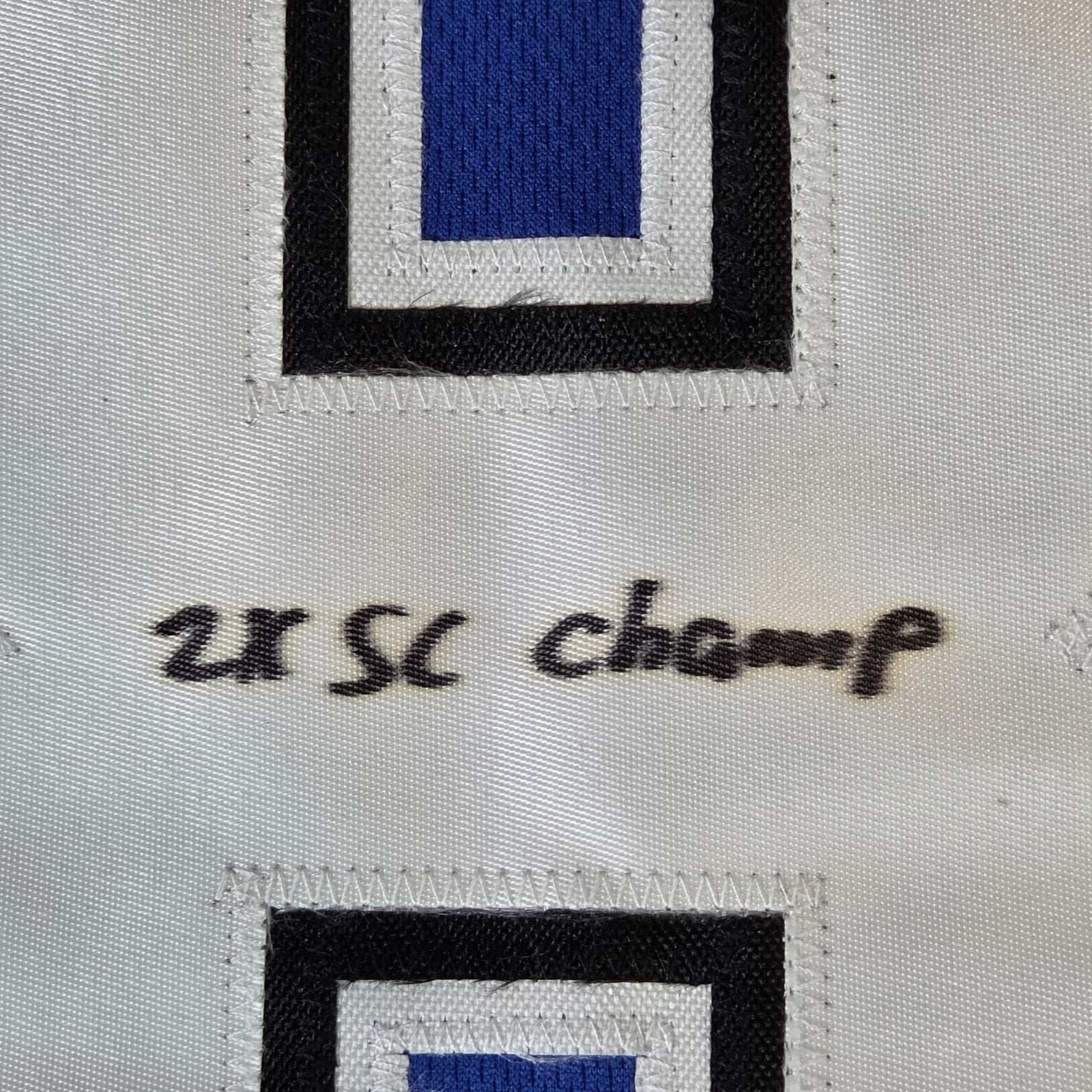 Mikhail Sergachev Autographed Lightning Custom Jersey XL JSA 2X SC Champ