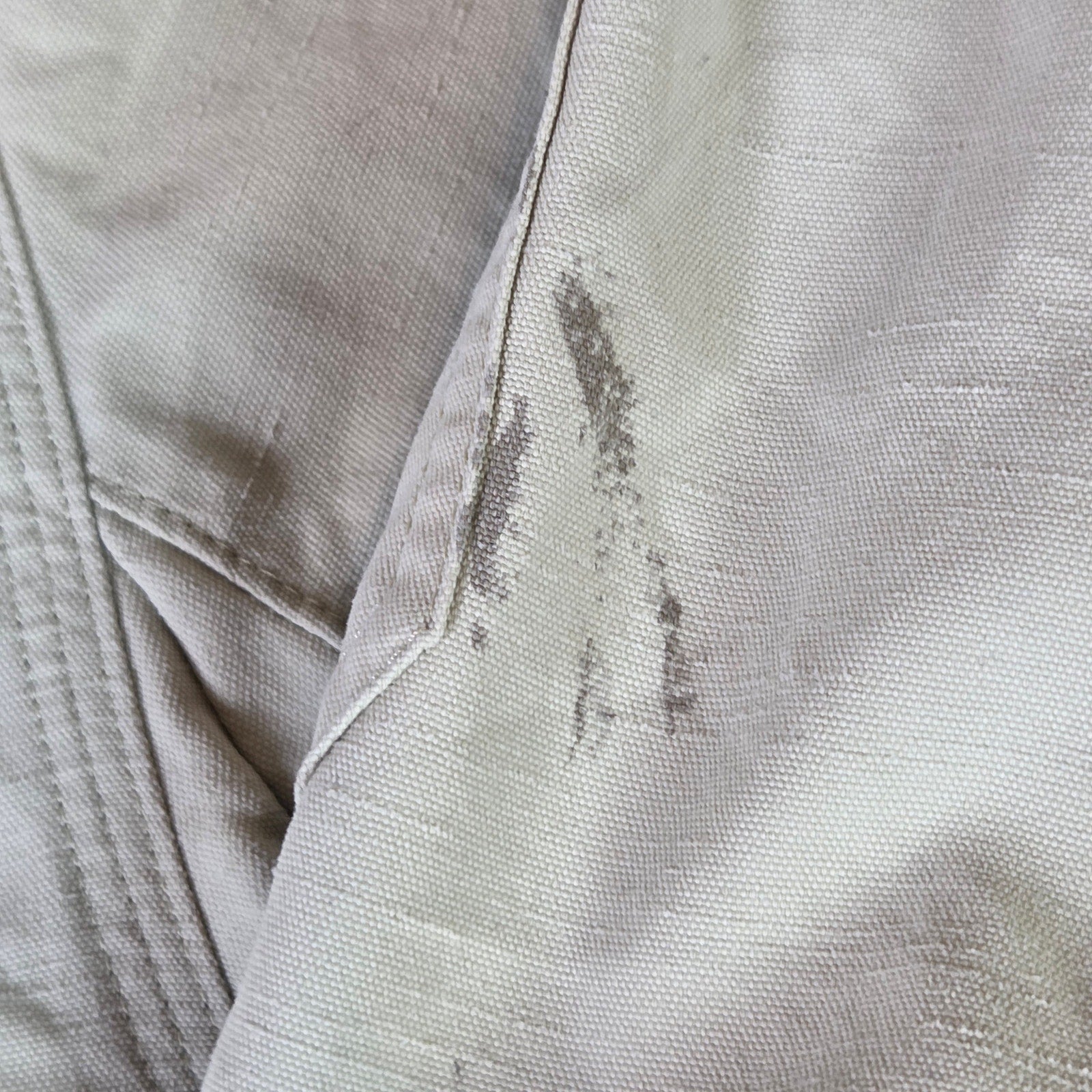 Duluth Trading Co XL Nylon Work Shirt Vented Utility Button Down
