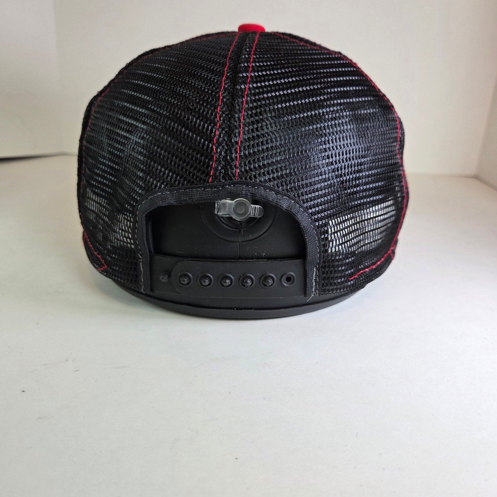 Vintage 1980s Atlanta Falcons Trucker Hat Snapback Mesh Cap USA Lucky Stripes