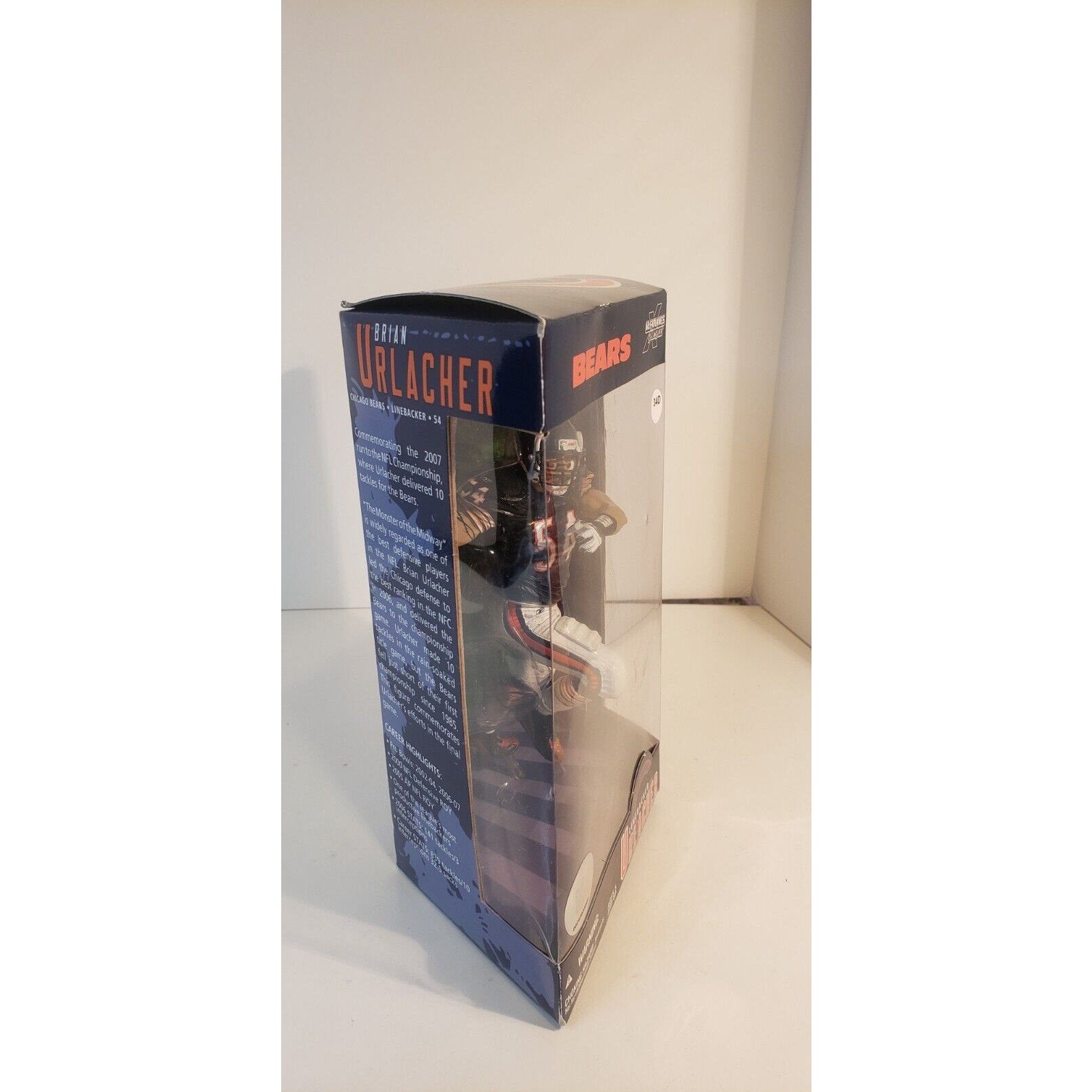 Brian Urlacher McFarlane Collectors Edition Chicago Bears MLB HOF NEW
