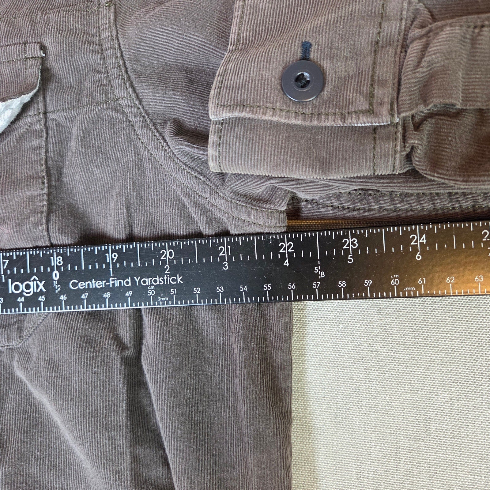Tommy Bahama Jeans Mens Button Down Long Sleeve Ribbed Corduroy Shirt LG