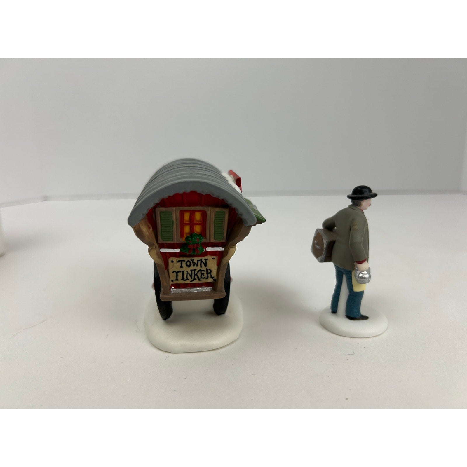 Department 56 Town Tinker 56464 Heritage Village Set of 2 w Box