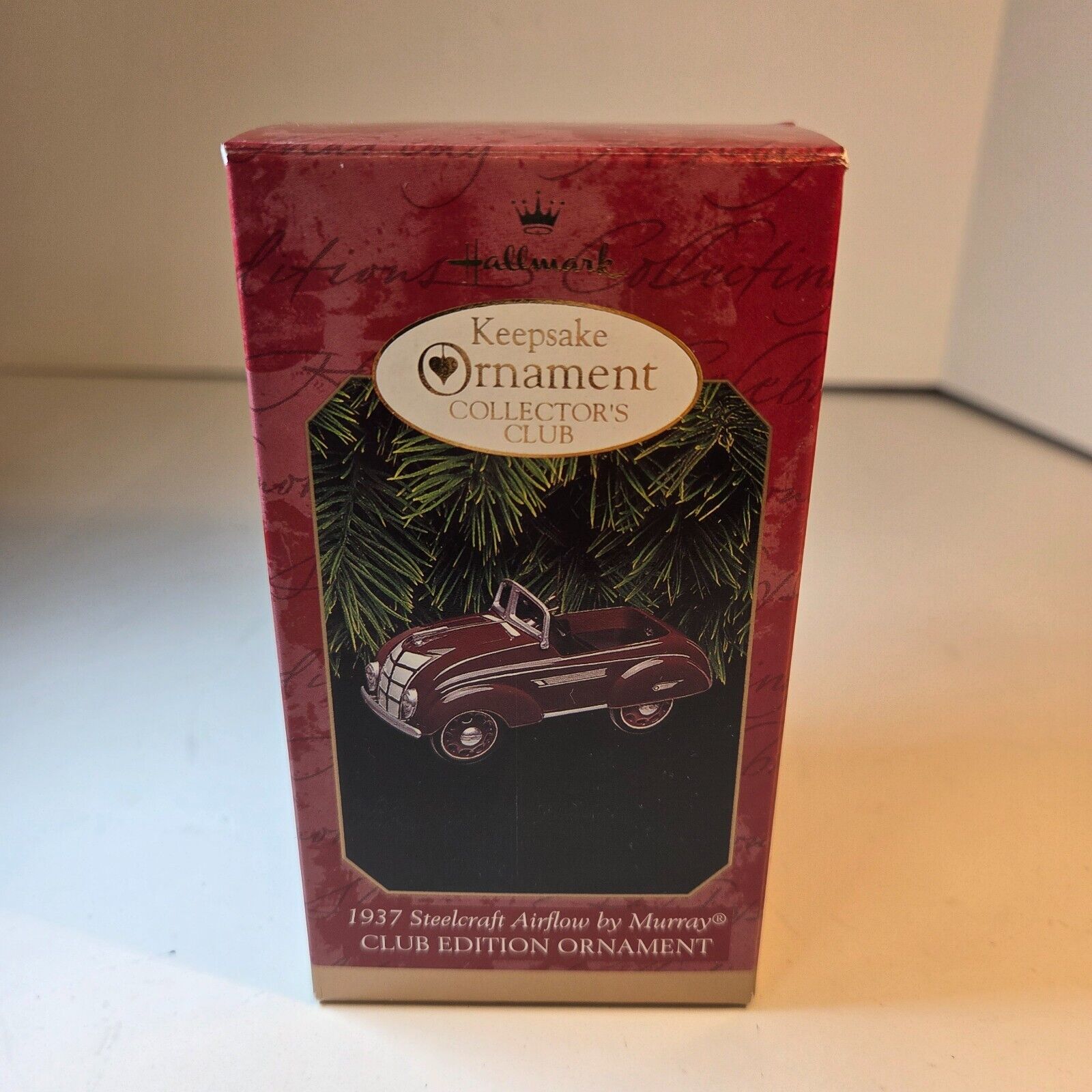 Hallmark Keepsake Ornament 1937 Steelcraft Airflow by Murray 1997