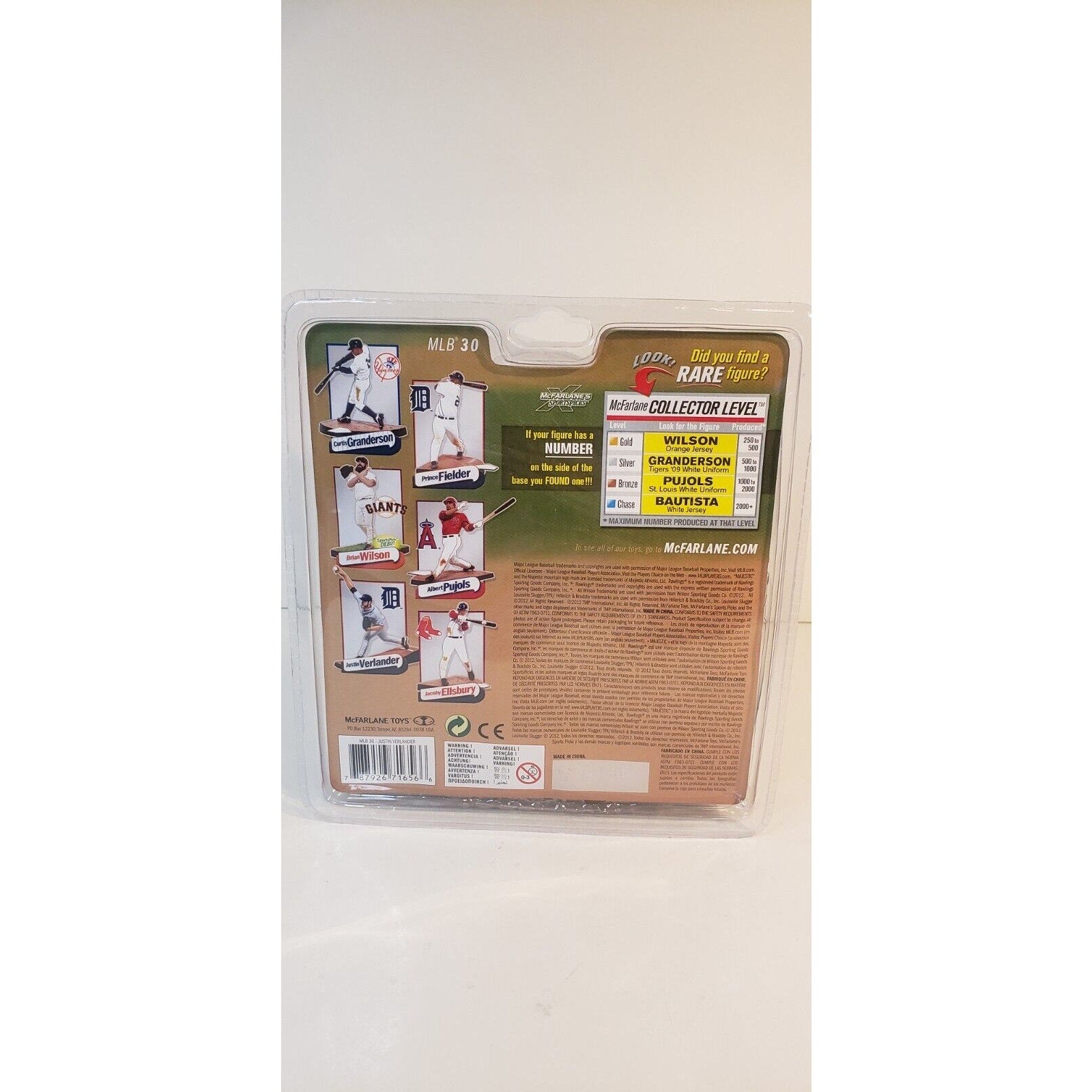 Justin Verlander MLB Mcfarlane Sportspicks Series 30 (Detroit Tigers)