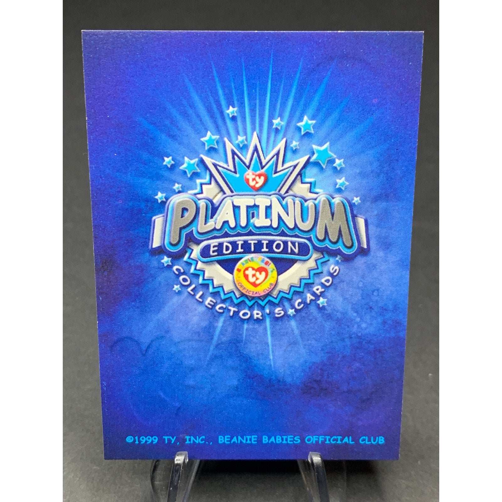 1999 Topps Ty Beanie Babies Platinum Horizontal Edition Cards Lot of 8