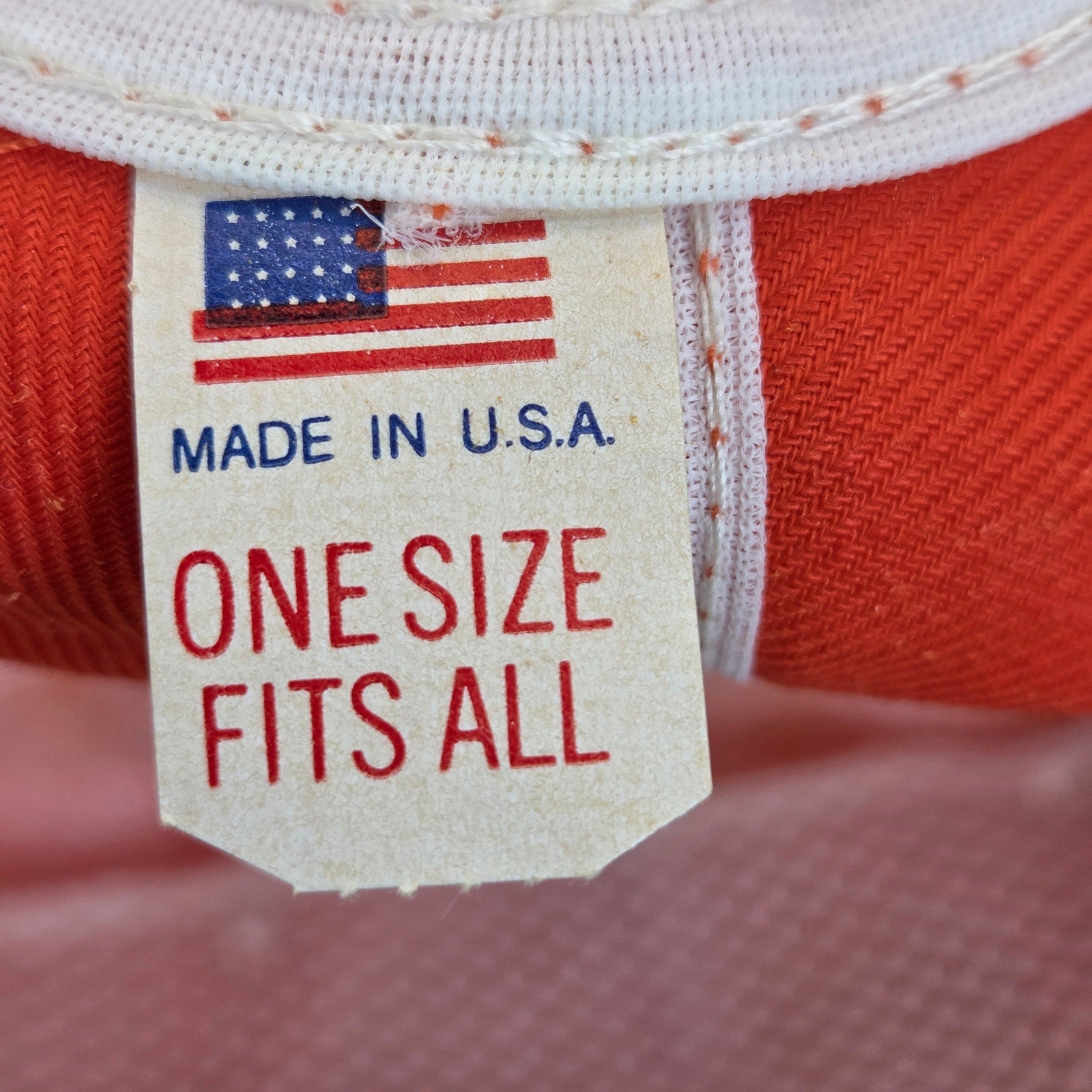 Vintage C&D Batteries Rope Snapback Hat Made USA Orange Advertising Cap OSFA