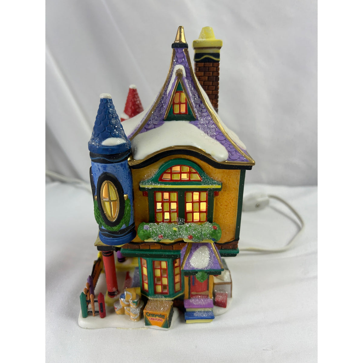 Department 56 Crayola Polar Palette Art Center 56726 North Pole Series 2000