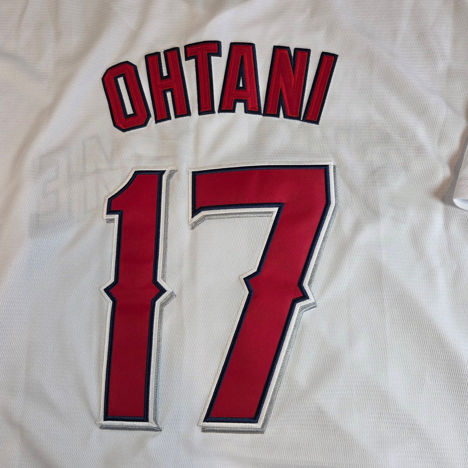 Shohei Ohtani XXXL Custom Fan Jersey Sho Time 17 White Baseball Shirt