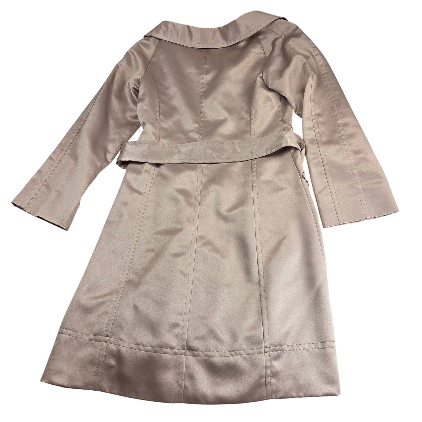 Vintage Marc Jacobs 100% Silk Belted Coat Women's M Hong Kong Designer