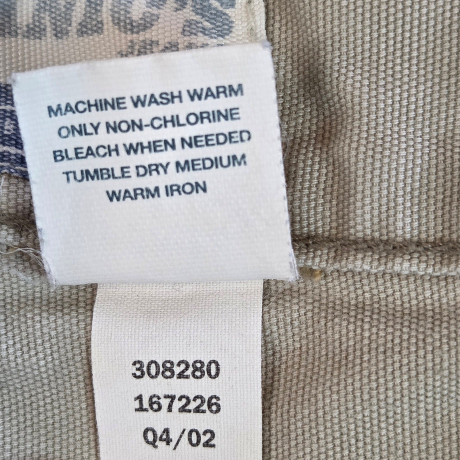Old Navy Mechanic’s Workwear Pants 34x34 Khaki Cotton Vintage 2002