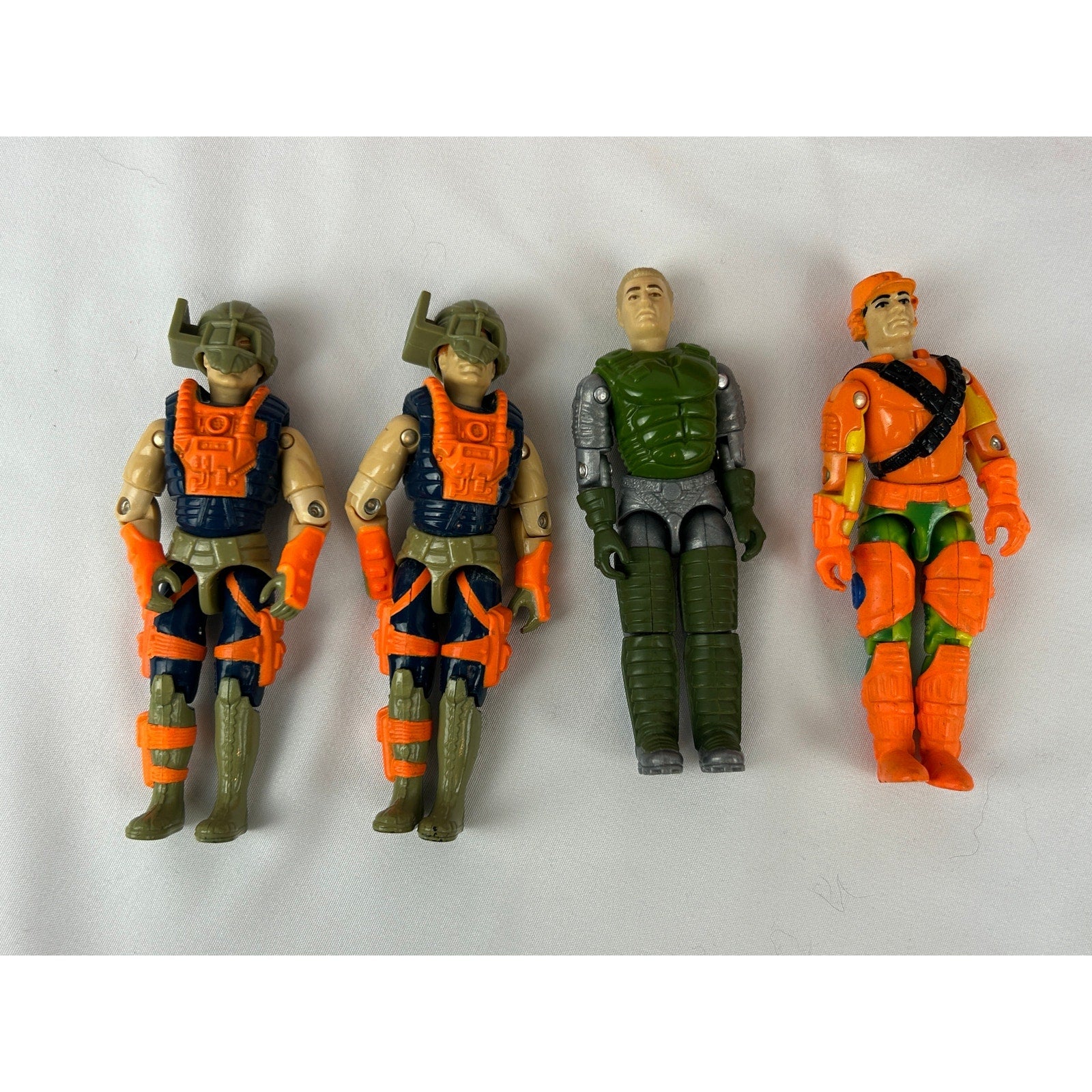 1990s G.I. Joe And Cobra Action Figure Lot With Collectors Case