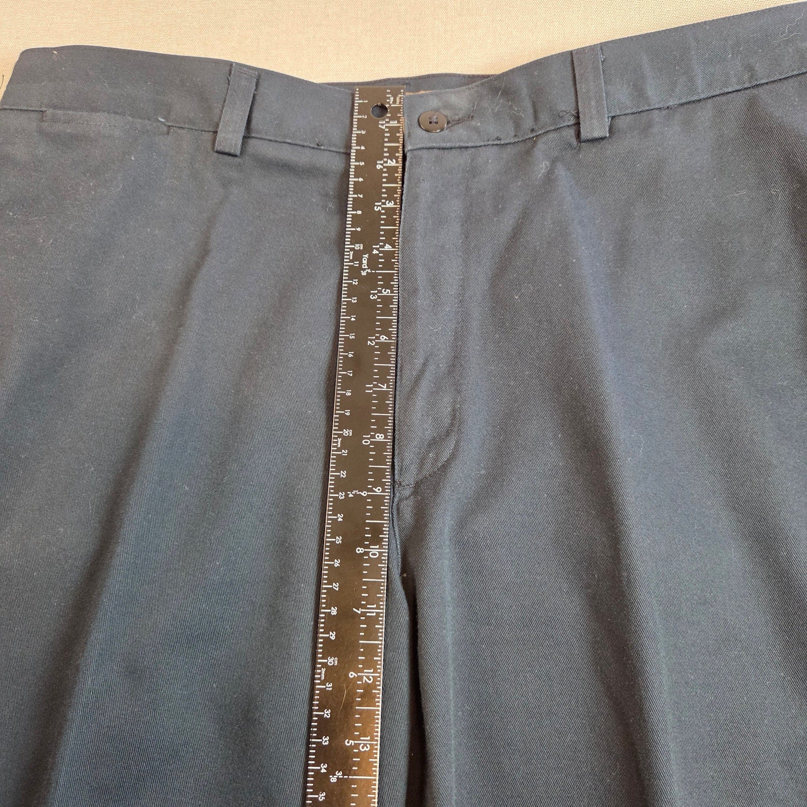 Savane Cotton Slacks Men’s 38x29 Blue Pants Made in Mexico 38x29 Tag