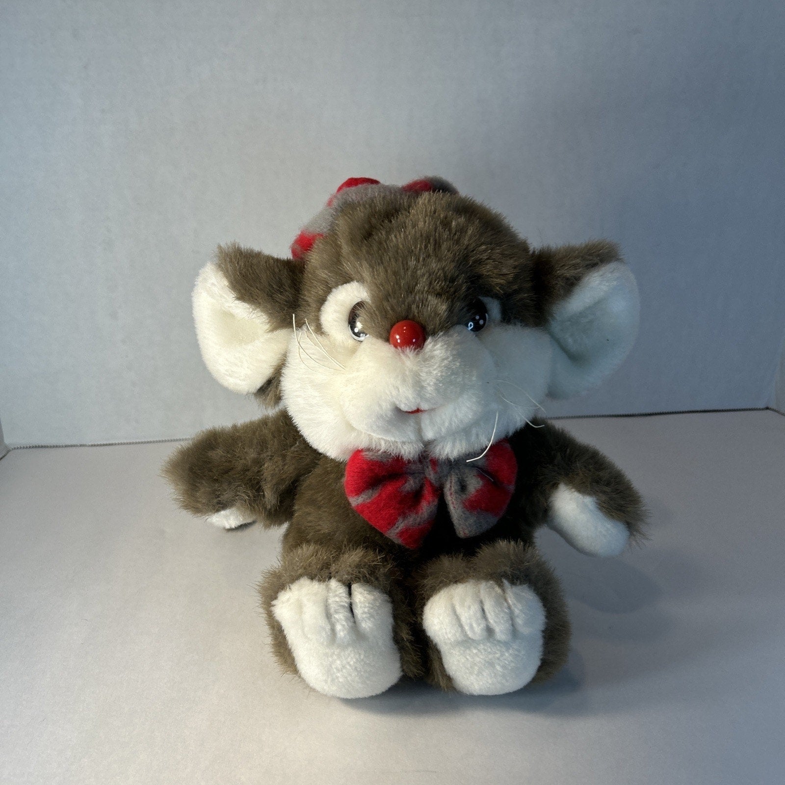 Christmas Plush Mouse Lot of Four