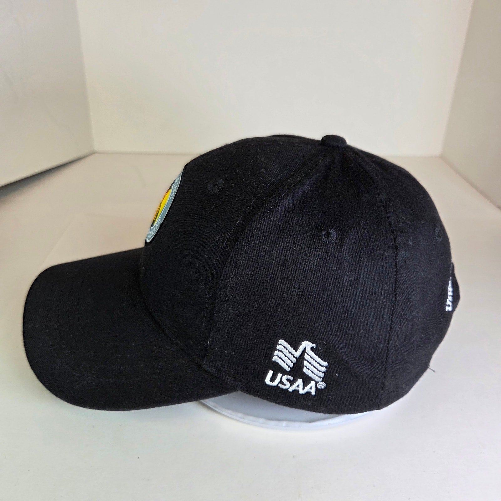 USAA Honoring Vietnam Veterans 2023 Black Adjustable Strapback Hat Cap