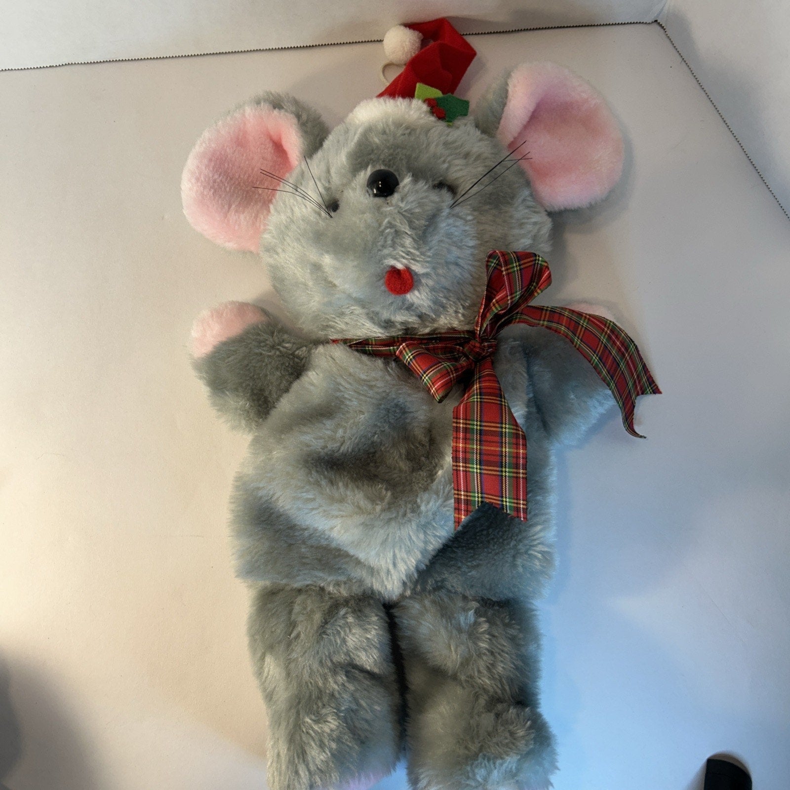 Christmas Plush Mouse Lot of Four