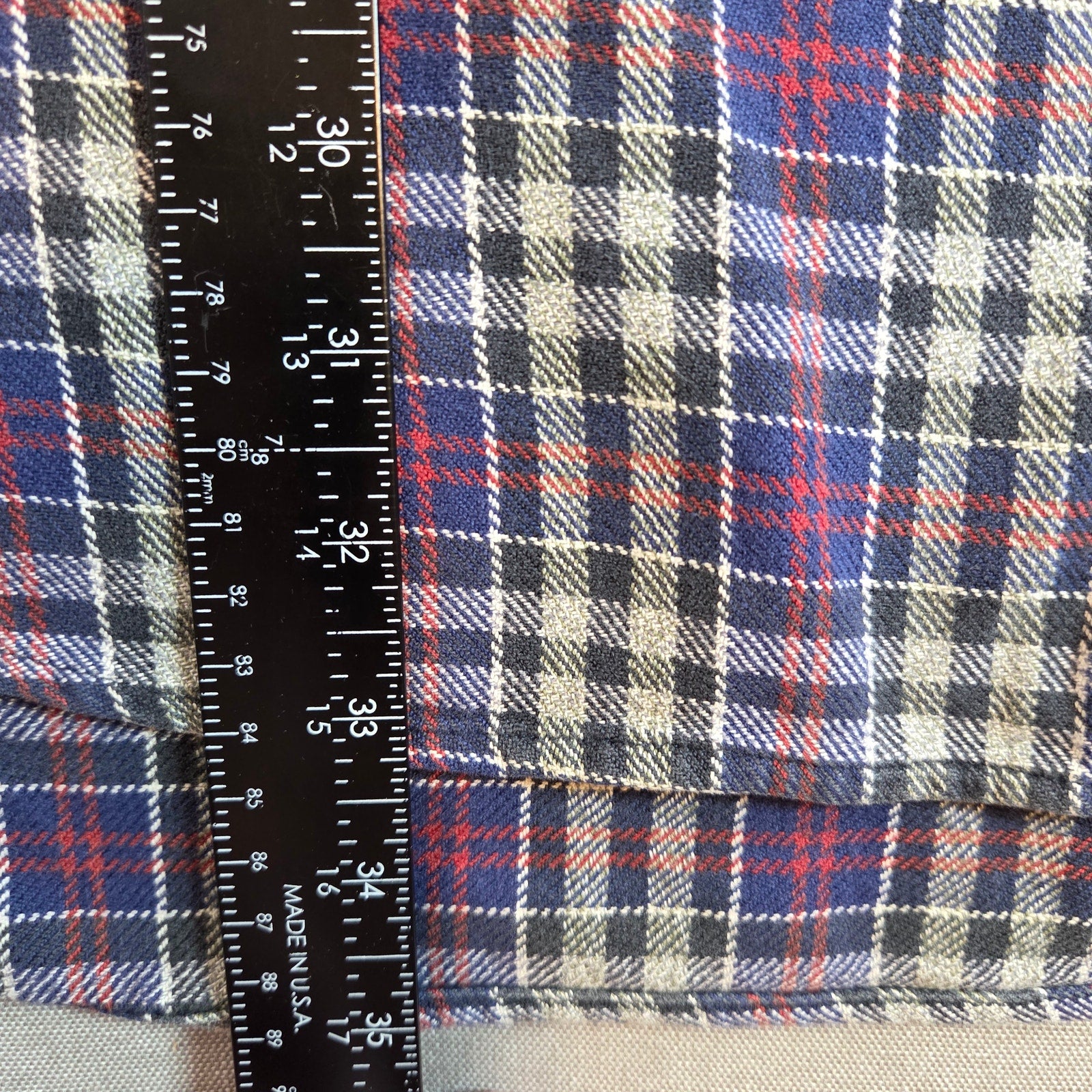 Vintage 90s Abercrombie & Fitch Flannel Shirt XL Hong Kong Outdoor Goods