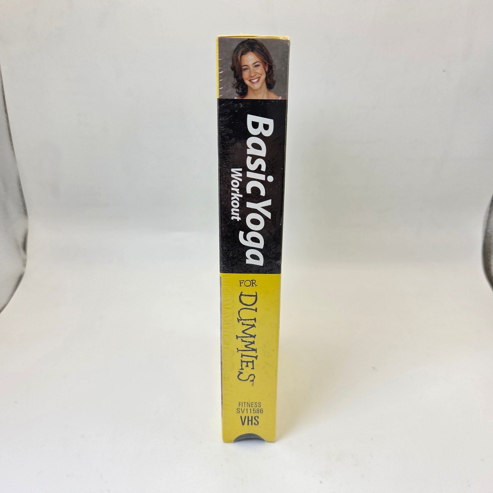 Basic Yoga Workout for Dummies VHS Sealed Sara Ivanhoe Fitness Video
