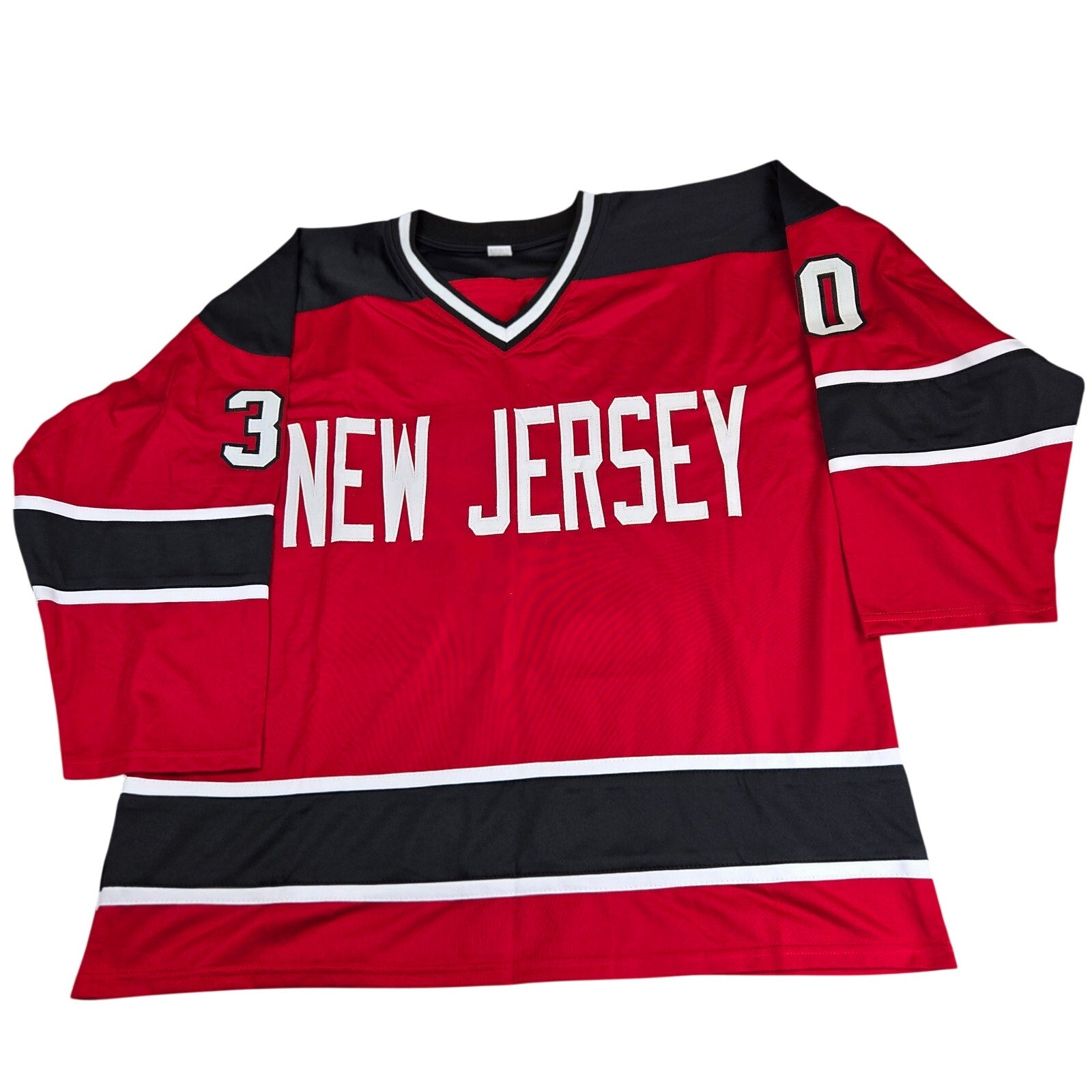 Martin Brodeur Signed Custom NJ Devils Jersey #30 XL JSA Certified Autograph