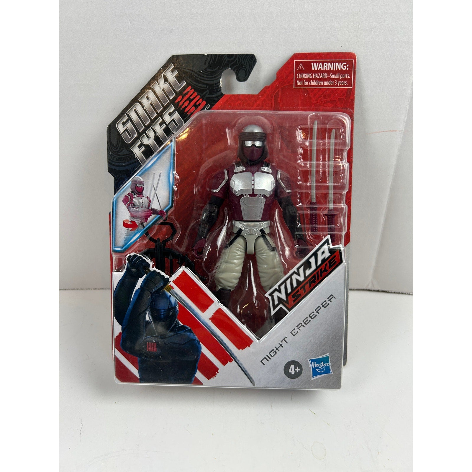 GI Joe Origins Ninja Strike Lot of 4 Storm Shadow Red Ninja Scarlett