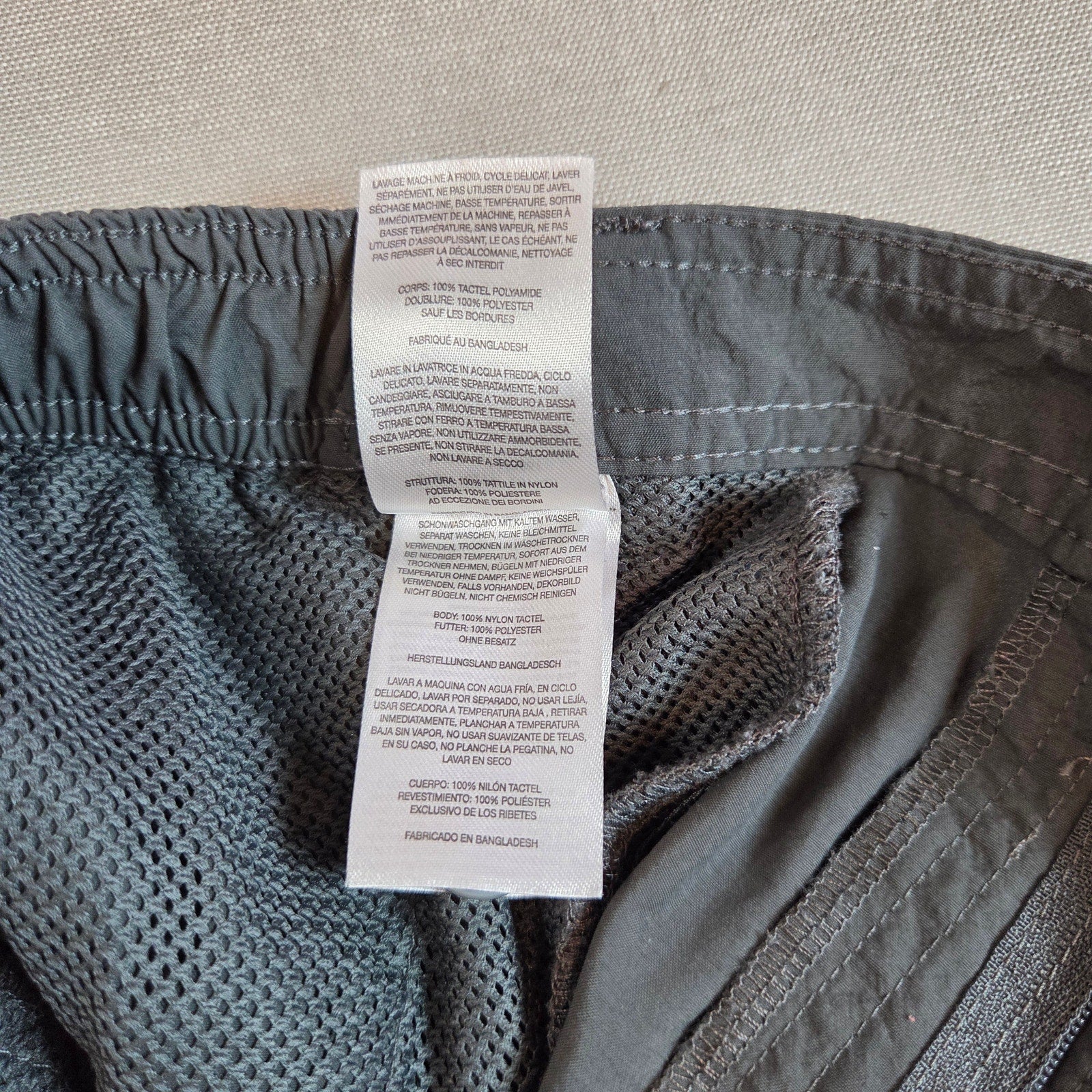 Columbia Omni-Shade Tactel Nylon Hiking Pants Men’s 36x30 Gray UPF Outdoor
