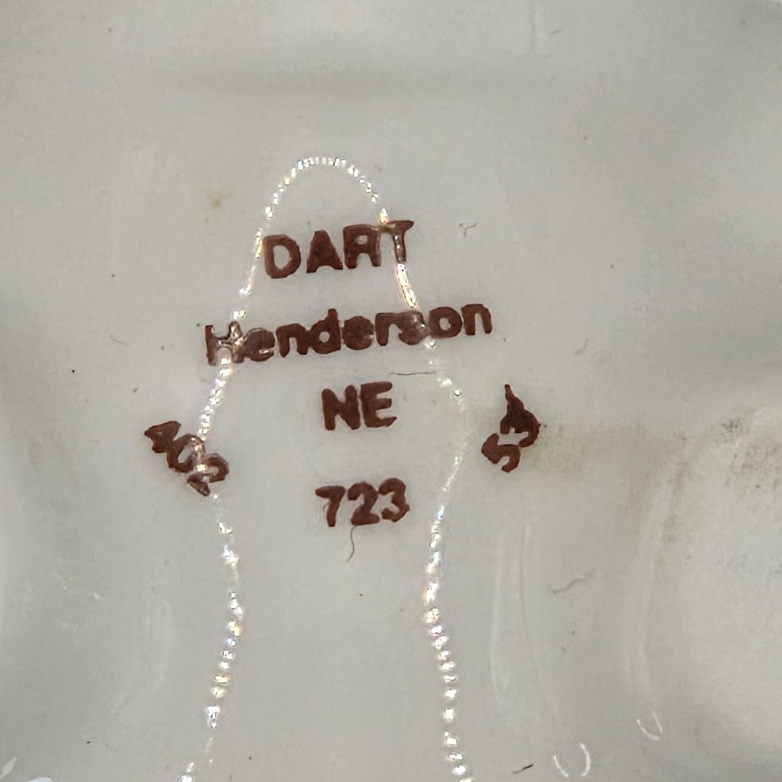 Vintage 1960s Dart Henderson NE JC Penney Golden Rule Store Souvenir Piggy Bank