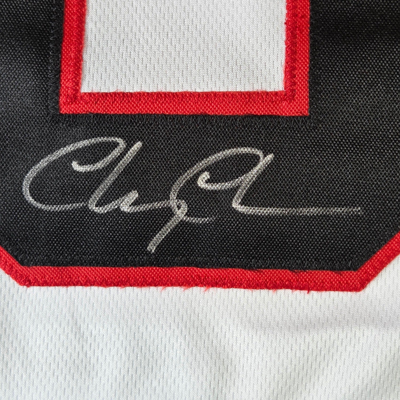 Chevy Chase Autographed Griswold Blackhawks Custom Hockey Jersey JSA Certified