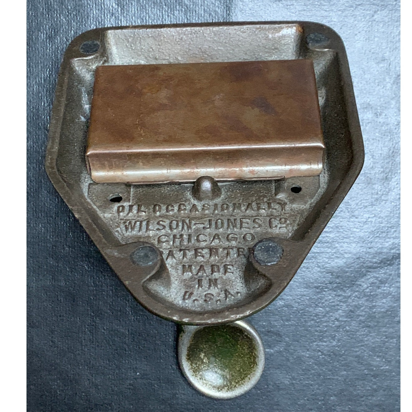 Vintage Wilson Jones Marvel No. 135 Two Hole Paper Punch Cast Metal USA