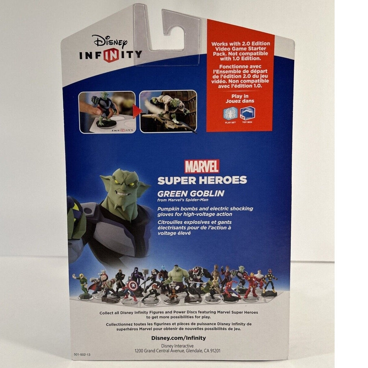 Disney Infinity 2.0 Green Goblin Marvel Super Heroes Figure NIP