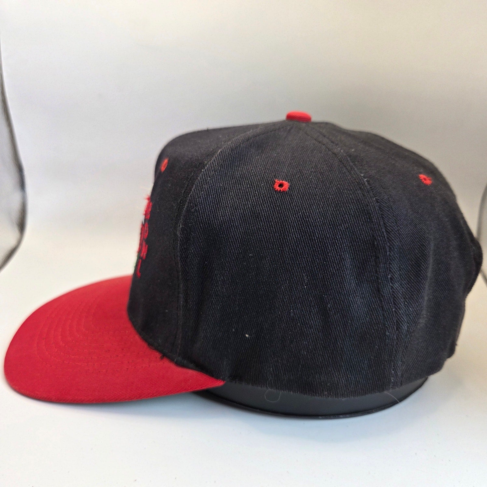 KC Vintage 1994 Wisconsin Badgers Rose Bowl Snapback Hat Green Undervisor
