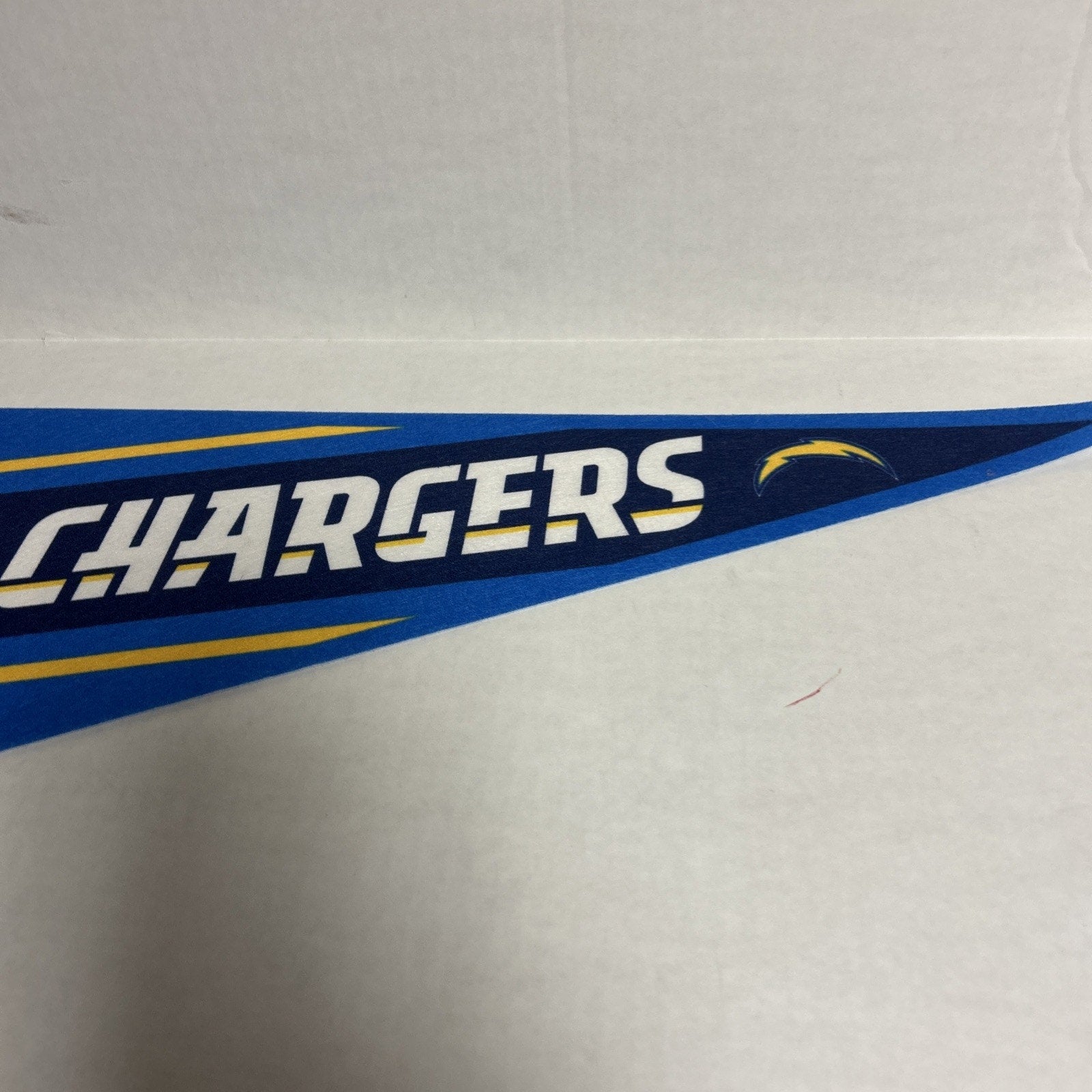 Los Angeles Chargers NFL 12" X 30" Wincraft Felt Pennant