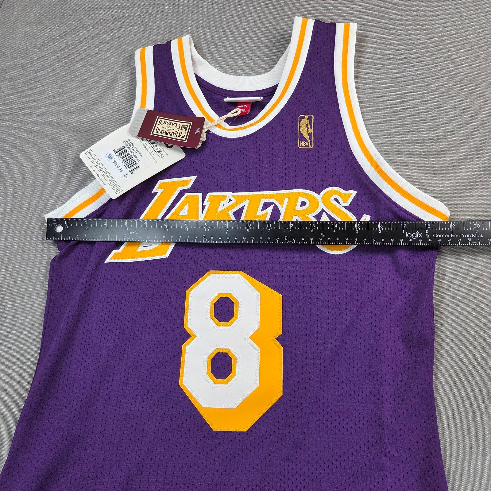 Mitchell & Ness Kobe Bryant Lakers 1996-97 Authentic Road Jersey NWT 36 Small