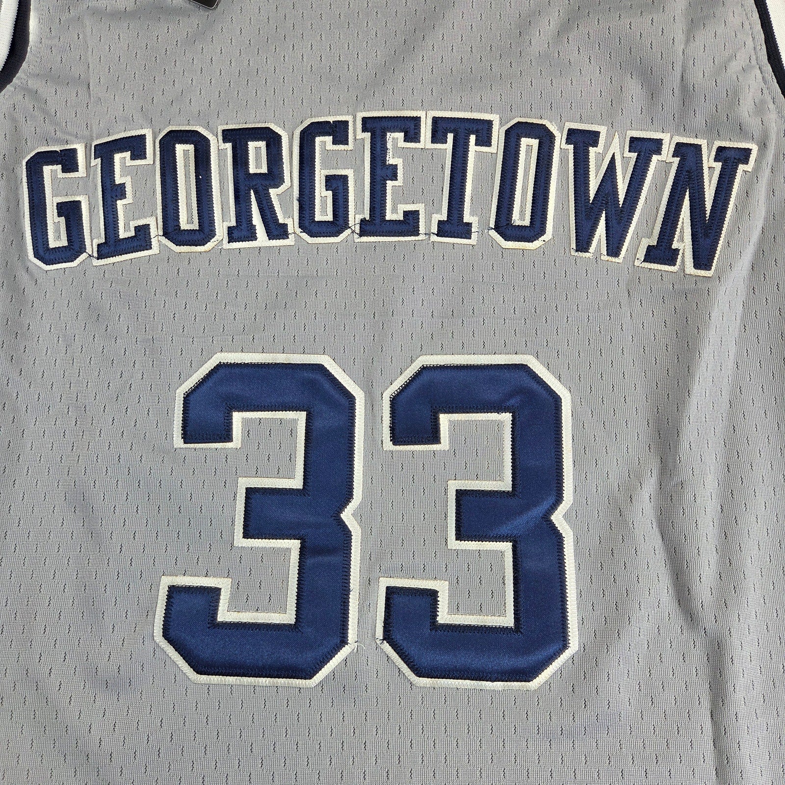 Patrick Ewing Signed Nike Georgetown Hoyas #33 Jersey XL Steiner COA 2012